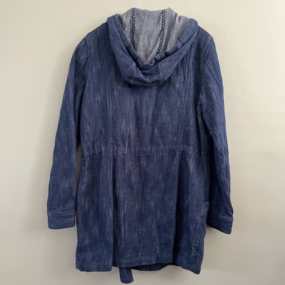 CAbi Love, Carol Collection Adventure Anorak Indigo Denim Jacket sz M - Picture 3 of 9